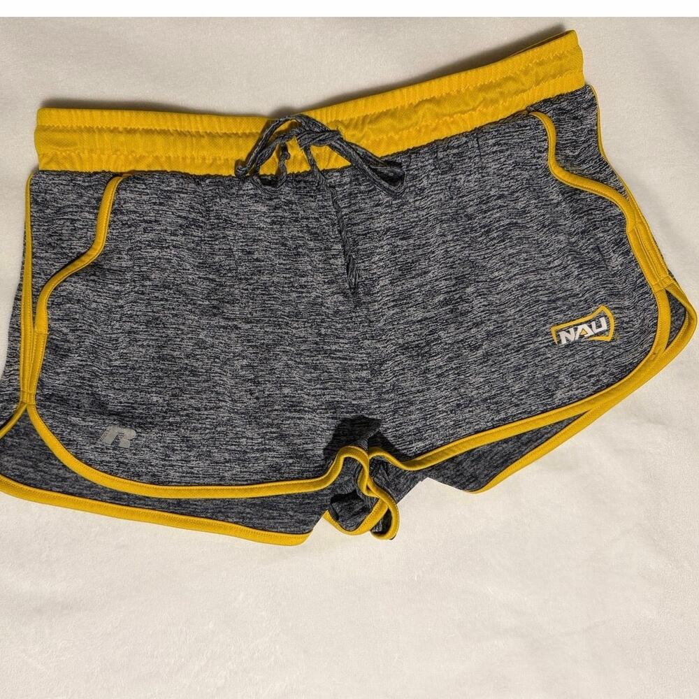 Russell Athletic NAU Northern Arizona University Athletic Shorts XL Gray 2”